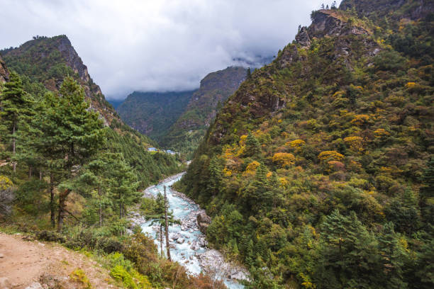 istock Bhote-Khosi river valley, Nepal. 1750470742