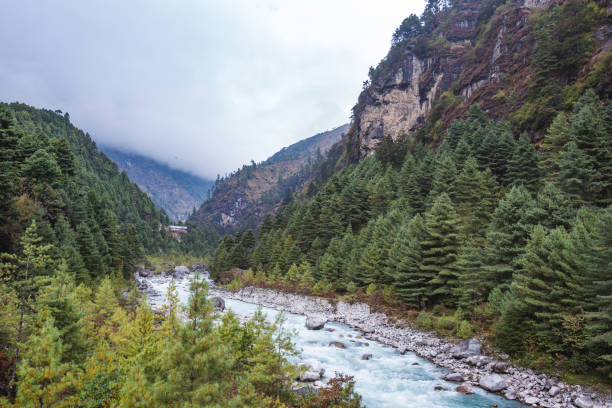 istock Bhote-Khosi river valley, Nepal. 1750470796