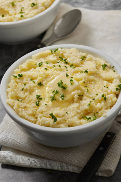istock Creamy Parmesan Polenta 1750517006