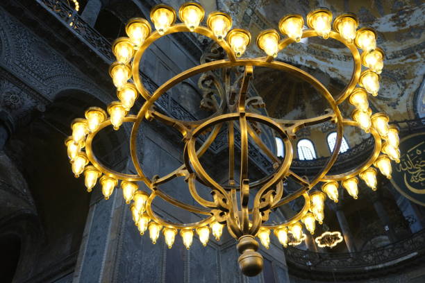istock interiors inside the Hagia Sophia mosque 1750541394