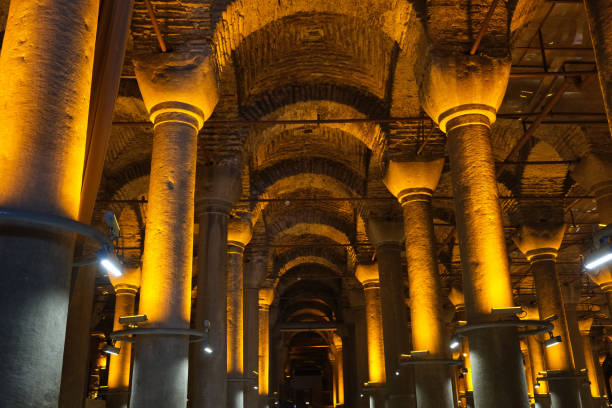 istock interiors inside the Basilica Cistern in Istanbul 1750545225