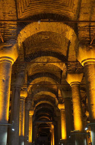 istock interiors inside the Basilica Cistern in Istanbul 1750545741