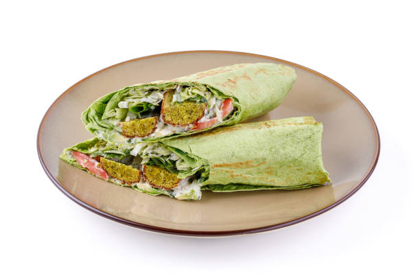 istock appetizing falafel with spinach on a white background for a food delivery site, studio shooting 2 1750571899
