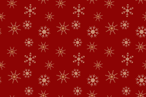 White Snowflakes Elegance Seamless Pattern Enchanting snow Intricately Designed Bedclothes clothes wrapping paper textile card wallpaper Design nappking tablecloth Winter New Year Christmas Holiday