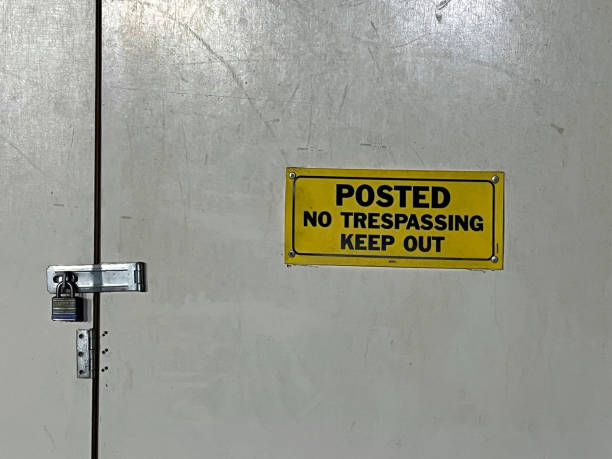POSTED - NO TRESPASSING - KEEP OUT