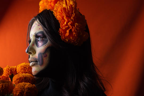 istock Woman painted as Catrina 1750638348