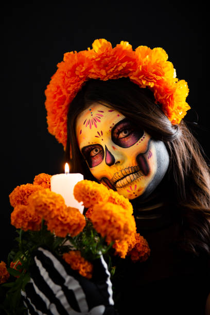 istock Woman painted as Catrina 1750638872