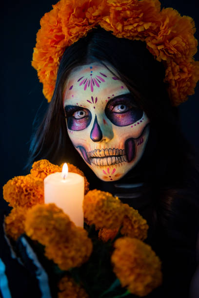 istock Woman painted as Catrina 1750639386