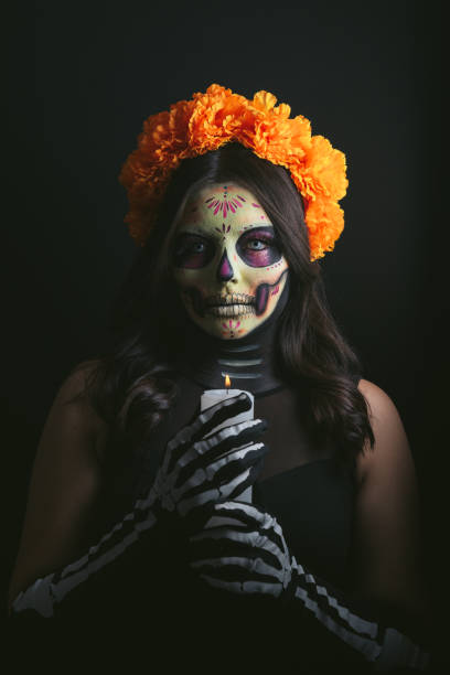 istock Woman painted as Catrina 1750639924