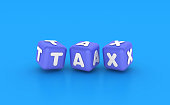 Tax Buzzwords Cubes
