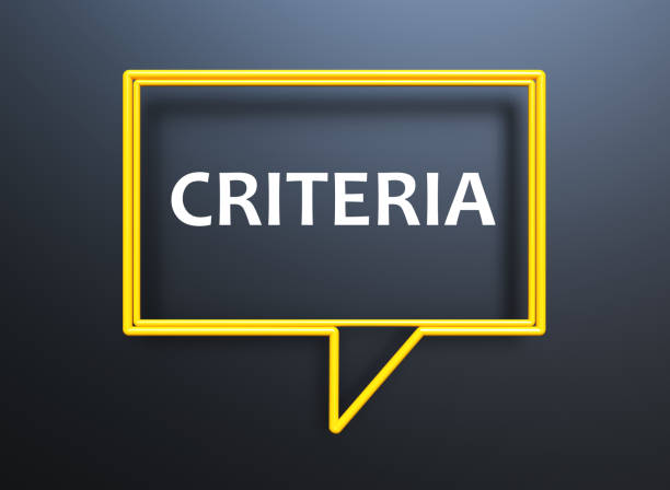 istock Criteria word 1750695741