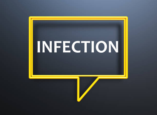 istock 3d Rendering of word infection 1750699091