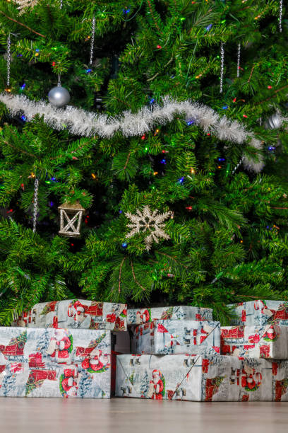 istock It was beautiful Christmas tree with many beautiful gift boxes 1750816416