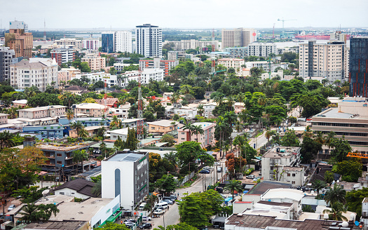 Lagos, Nigeria - Victoria Island view