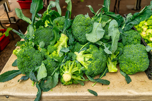 broccoli at the farm's market