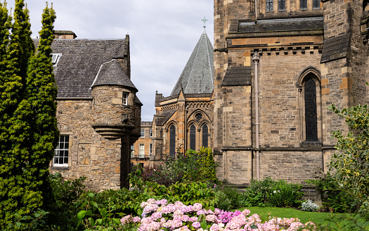 church buildings and grounds at St. Mary's Episcopal Cathedral, Edinburgh