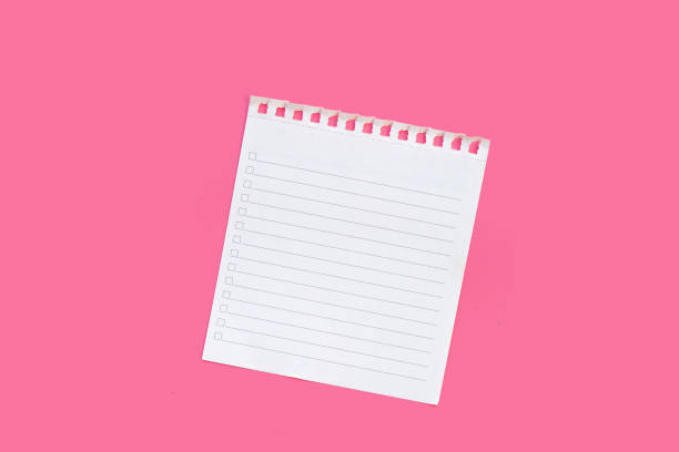 istock To do list paper on pink background. Copy space 1751037271