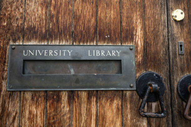 istock door and mail slot for the Durham University Library, Durham, UK 1751053499