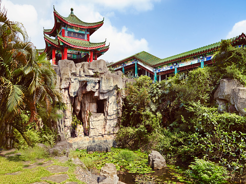 Tomb of Hai Rui in Haikou on Hainan Island of China