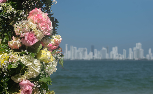 Matrimonial Bouquet with Ocean and City View