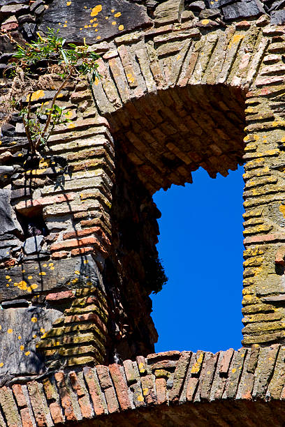 istock window and flower in the wall 175115889