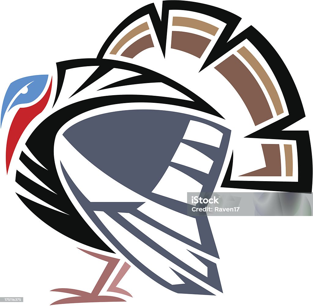Stylised Turkey Stylized Turkey Stock Illustration - Download Image Now - Wild Turkey ...