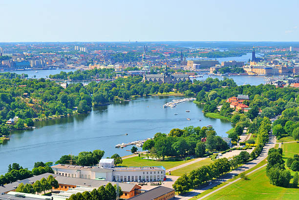 istock Stockholm  bird's-eye view 175116471