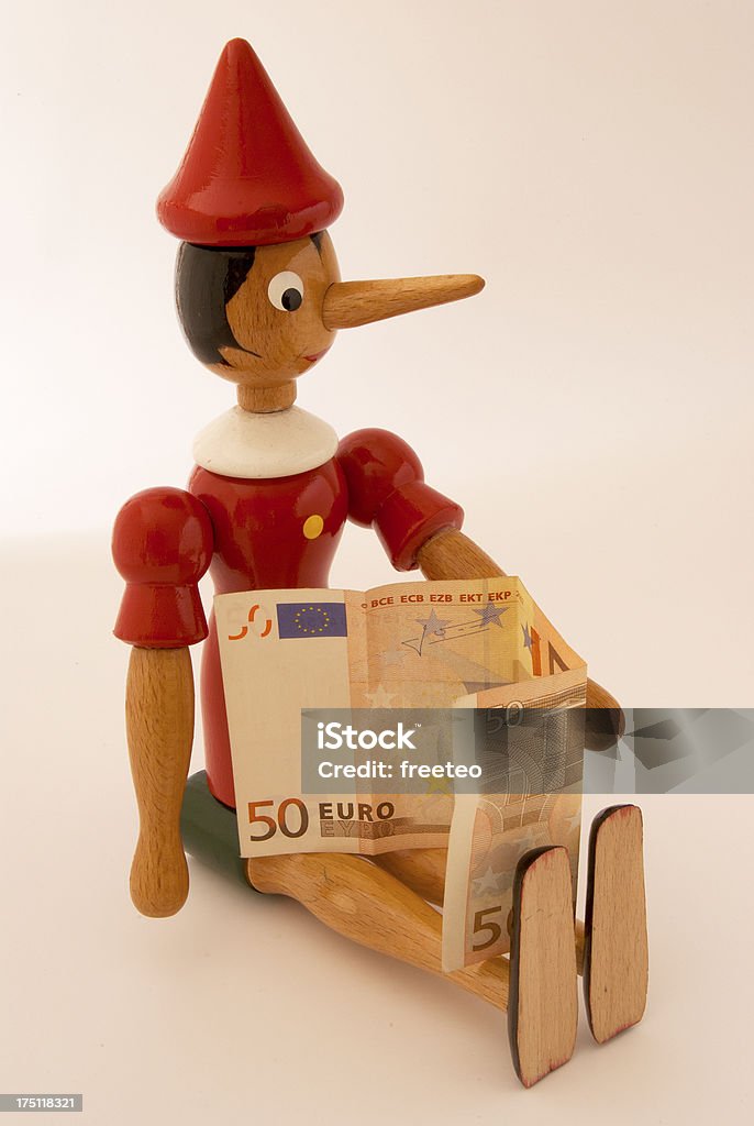 Pinocchio - Foto stock royalty-free di Adulto