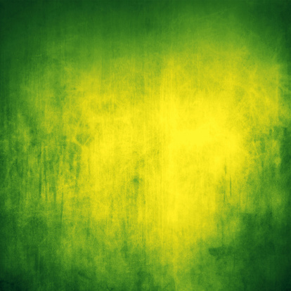 Grunge green and yellow background