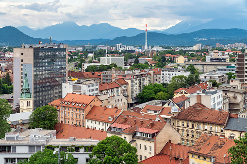 Ljubljana is Slovenia's charming capital, showcasing a blend of its historic architecture and modern urban life.