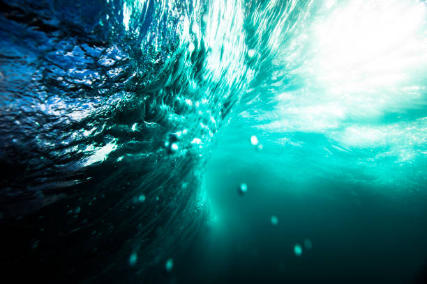 istock An abstract view beneath the surface of a breaking wave 1751227430