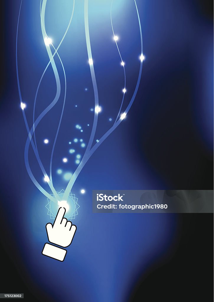 손으로 밀다 매직 버튼 0명에 대한 스톡 벡터 아트 및 기타 이미지 - 0명, 개념, 개념과 주제 - iStock