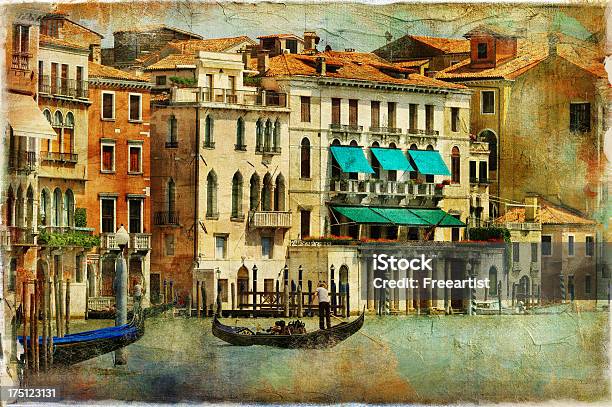 Romantik In Venedig Stockfoto und mehr Bilder von Ölfarbe - Ölfarbe, Italien, Romantisches Verhältnis