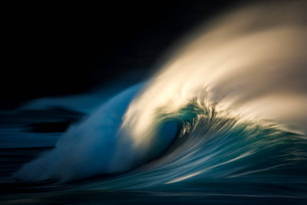 istock Strong offshore wind blowing off the back of an incoming wave 1751232799