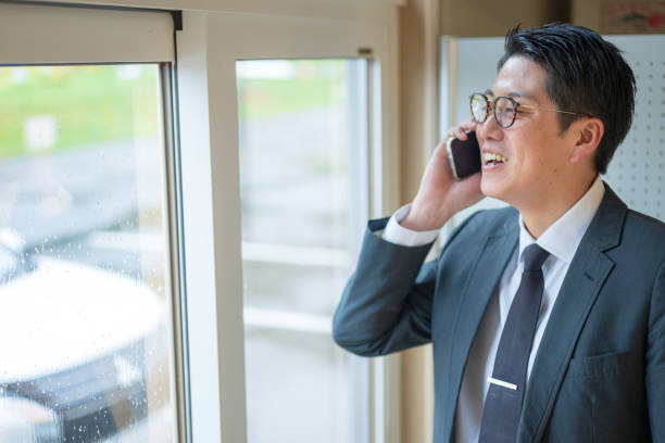 istock Working business man talking by phone 1751239897