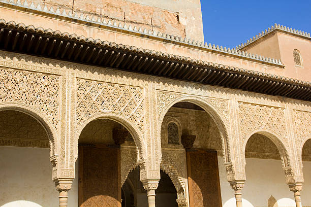 istock Patio of Arrayanes in Alhambra, Granada, Spain 175124179