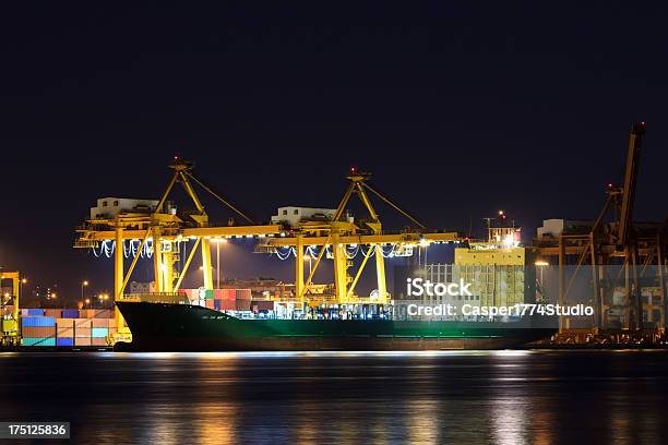 컨테이너 화물 발송 포트 글로벌 비즈니스에 대한 스톡 사진 및 기타 이미지 - 글로벌 비즈니스, 무역, 바다