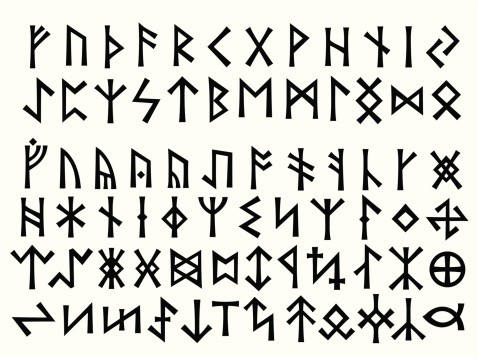 Elder Futhark and Other Runes. Runic script used all over Northern Europe till the XIII century.