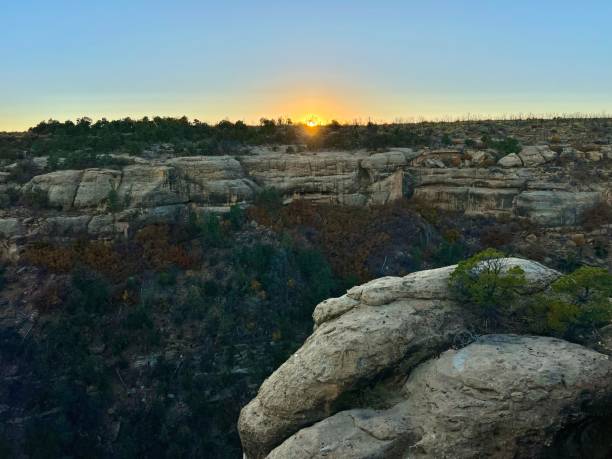 istock Beautiful cliffs at Sunset, Mesa Verde National Park, Colorado 1751275967
