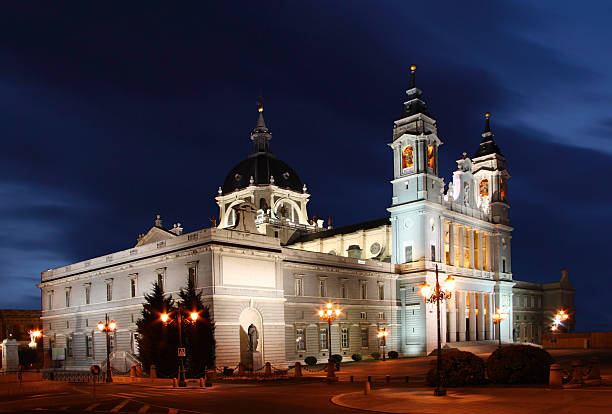 istock Almudena Cathedral at night in Madrid 175128331
