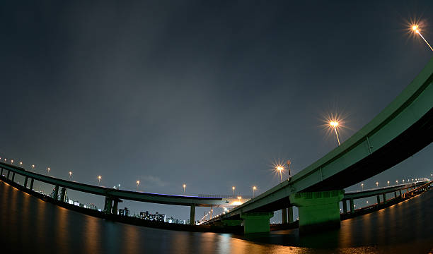 Metropolitan Expressway Route 7 Komatsugawa Line stock photo