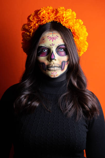 istock Woman painted as Catrina 1751297236
