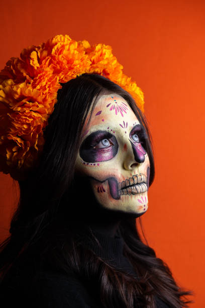 istock Woman painted as Catrina 1751298349