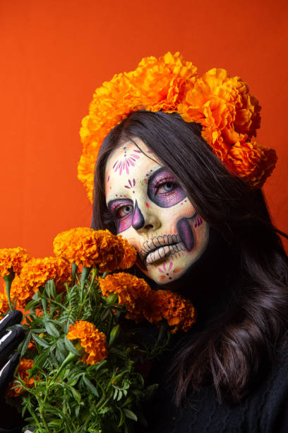istock Woman painted as Catrina 1751298895