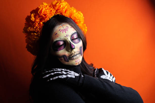 istock Woman painted as Catrina 1751300492