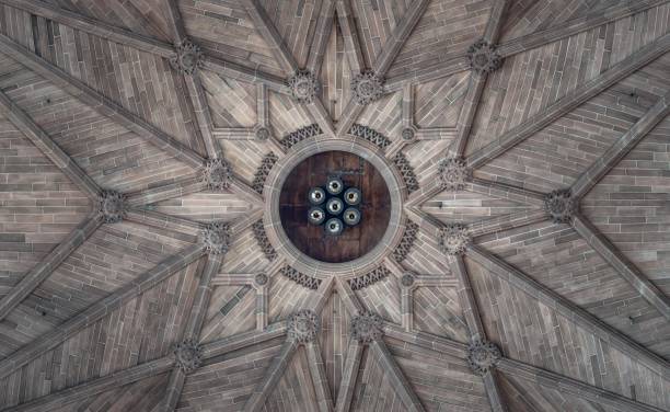 istock Elaborate sculptures ceiling design of Liverpool Cathedral. 1751333323