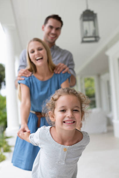 istock Family playing together on porch 175139269
