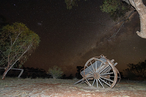 Milky way photographed in the Australian outback