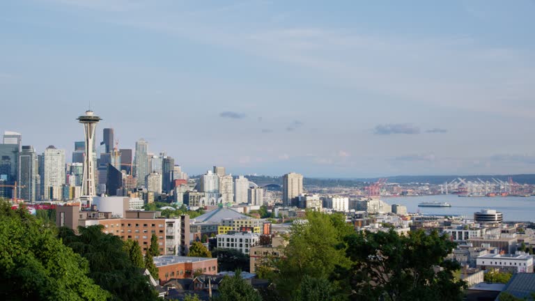 Scenic View of Seattle, WA