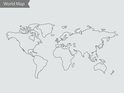 vector of the World map